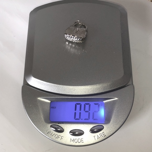 Solid 14K White Gold Purse Handbag Bag Purse Pendant Charm for Necklace Bracelet - Picture 11 of 13